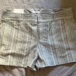 Calvin Klein NEW Women’s Shorts Size 12 - Blue & Ivory Stripes